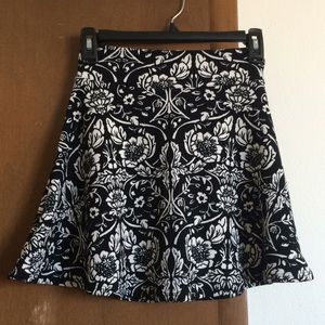 Beautiful black and white floral dress